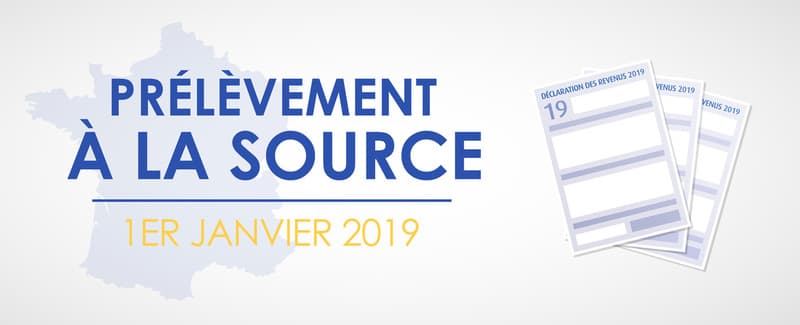 A partir de janvier 2019, vos impôts sur vos revenus seront prélevés à la source.