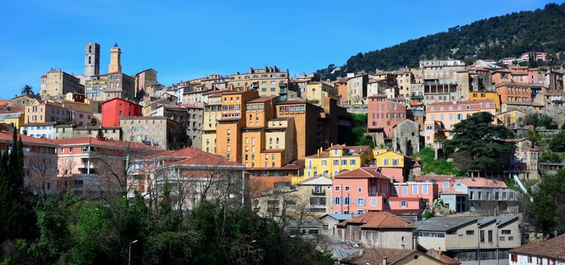 grande ville vue de haut