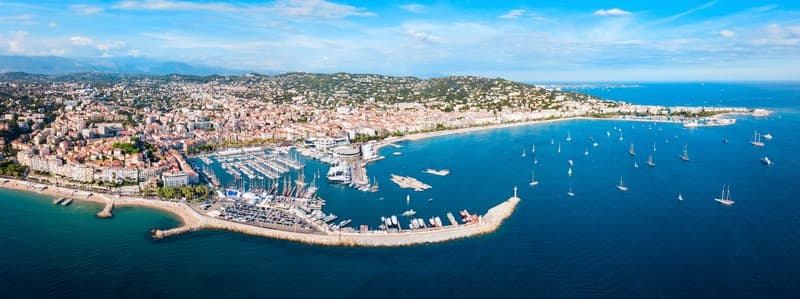 grande ville vue de haut