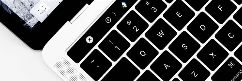 woman hands typing on laptop 