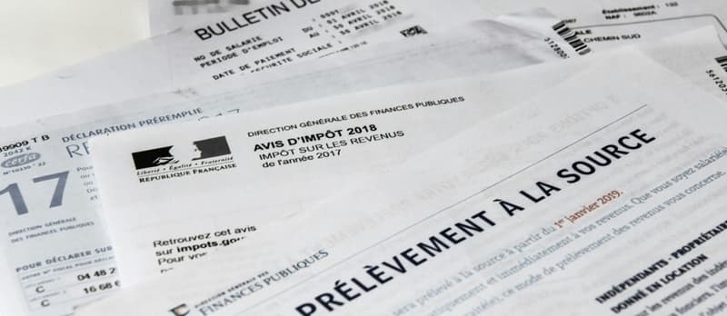 prélèvement à la source bulletin de paie impôt sur le revenu